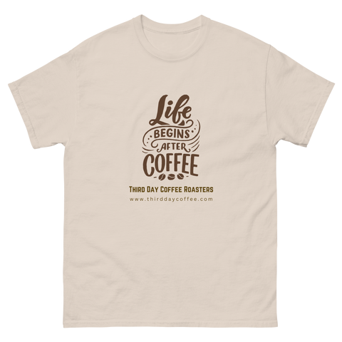 Life Begins After Coffee Tee