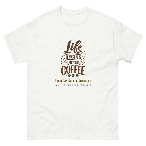 Life Begins After Coffee Tee