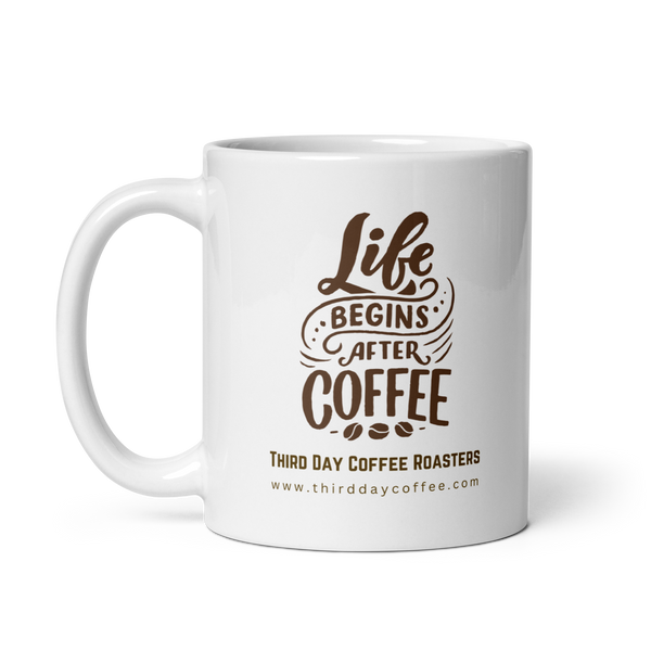 Life Begins After Coffee Mug