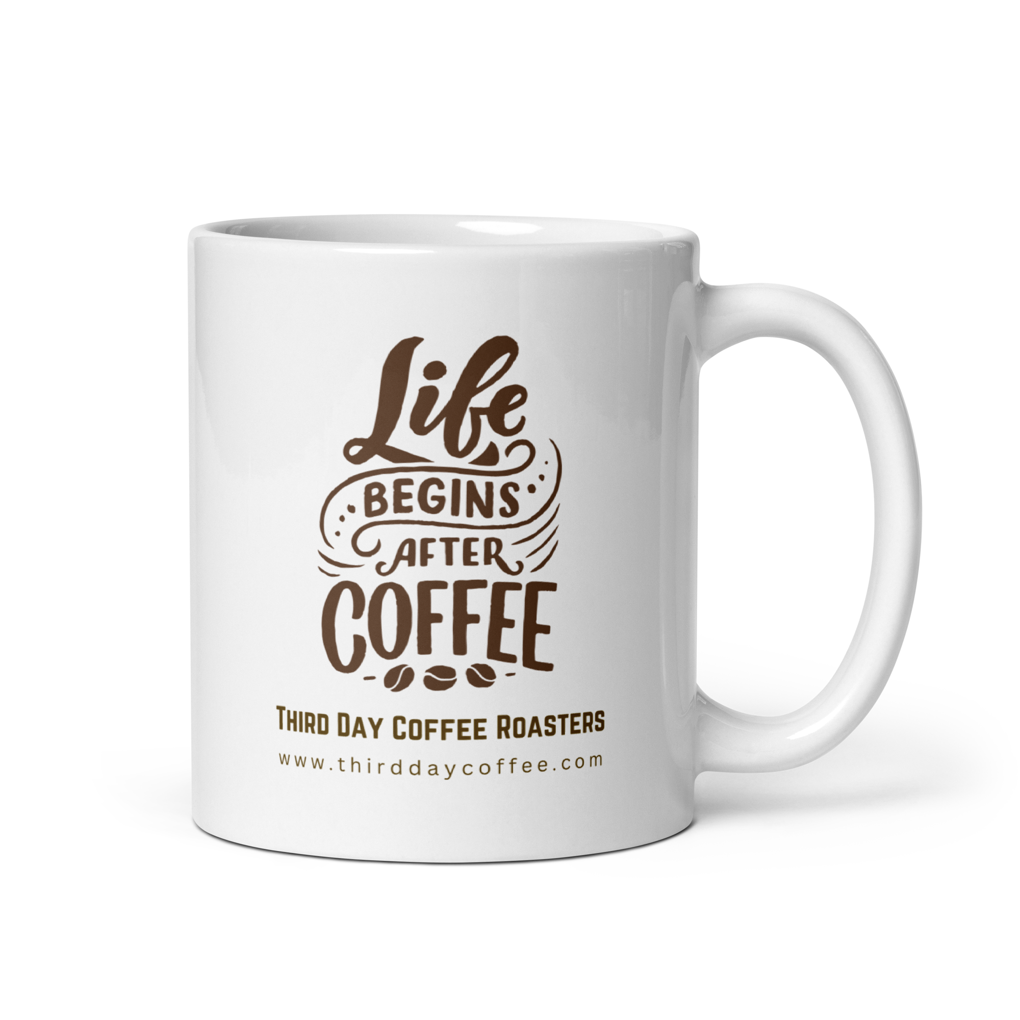 Life Begins After Coffee Mug