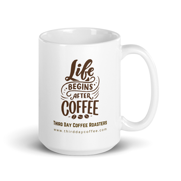 Life Begins After Coffee Mug