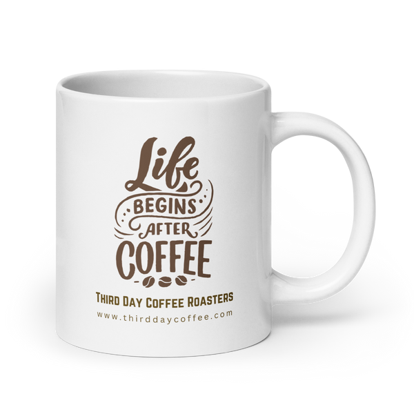 Life Begins After Coffee Mug