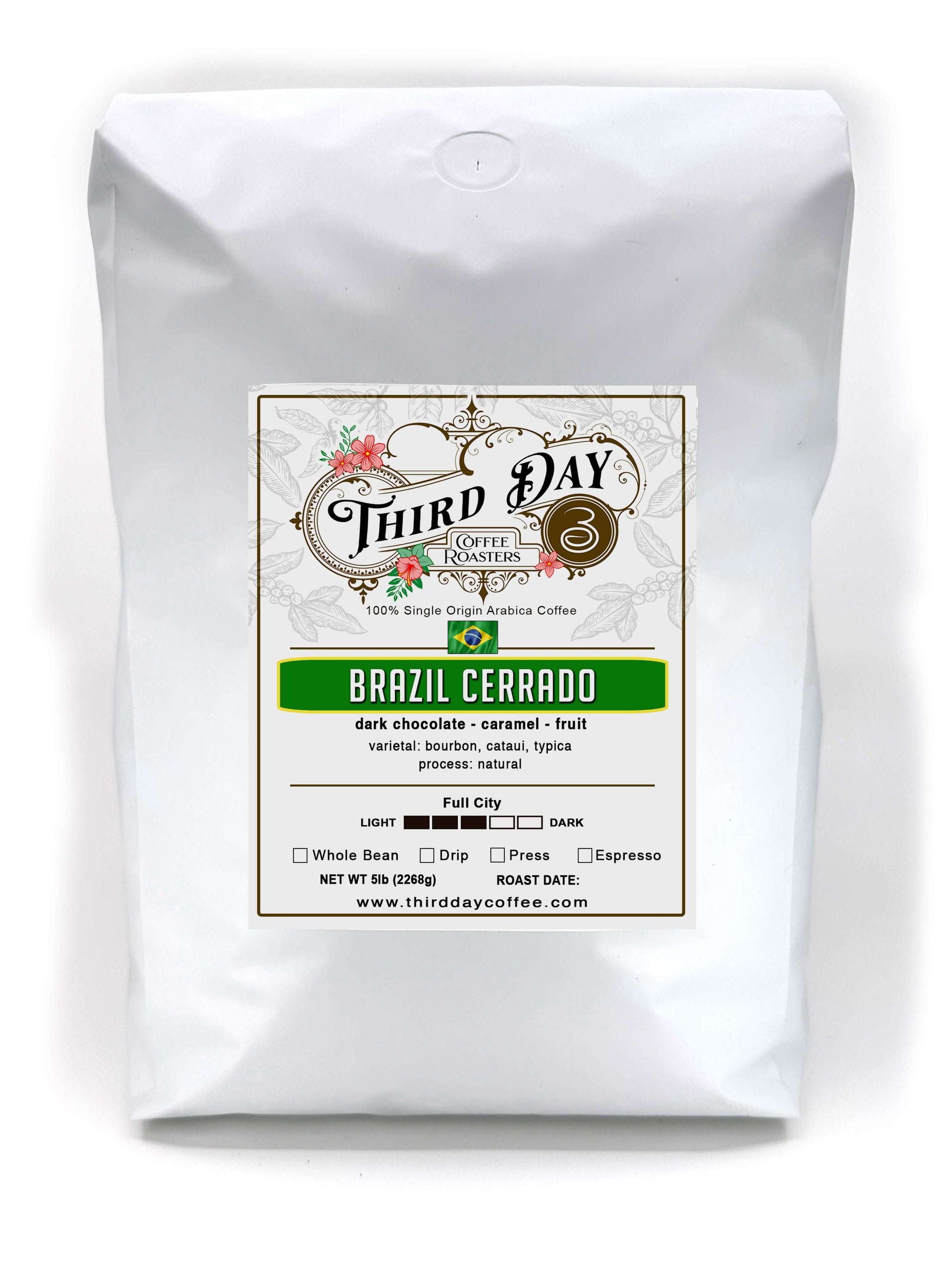 Brazil Cerrado by Third Day Coffee Roasters